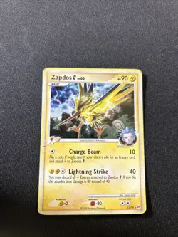 Pokemon TCG Zapdos G Holo Rare Card 12/99 Platinum: Arceus - Image 1