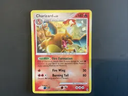 Pokemon TCG Charizard LV.60 Platinum Arceus Holo Rare Card 1/99 - Image 2