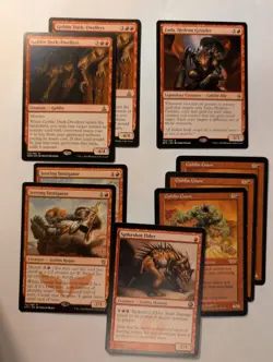 MTG Lot - 216 Goblins! - inc. rares & vintage, mono-red, no more than 4 of each - Image 2