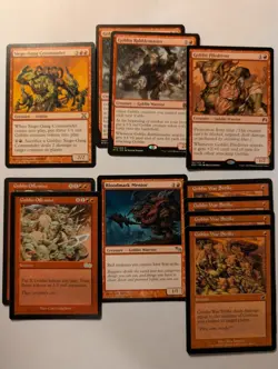 MTG Lot - 216 Goblins! - inc. rares & vintage, mono-red, no more than 4 of each - Image 5