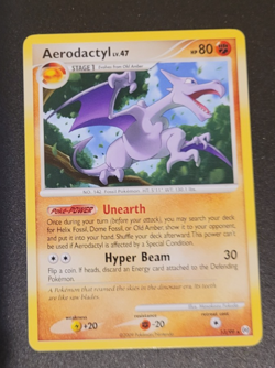 Pokemon Platinum Arceus Aerodactyl Rare 13/99 NM Condition - Image 1