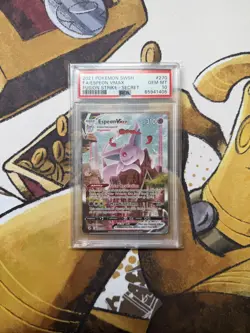 2021 POKEMON SWORD & SHIELD FUSION STRIKE SECRET FULL ART/ESPEON VMAX PSA 10 - Image 1