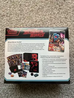 Pokemon Destined Rivals POKEMON CENTER Elite Trainer Box ETB - In Hand - Image 3
