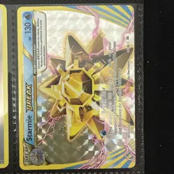 Pokemon TCG Starmie BREAK XY Evolutions 32/108 - Image 1