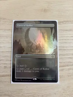 FOIL Caves of Koilos (Borderless) MTG Dominaria United NM DMU 378 Magic Card - Image 1