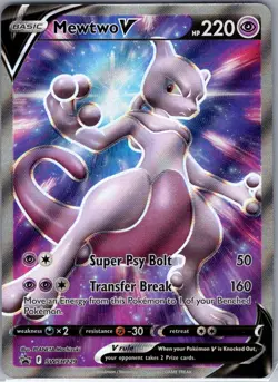 Mewtwo V SWSH229 SWSH: Sword & Shield Promo Cards - Pokemon Card - NM - Image 1