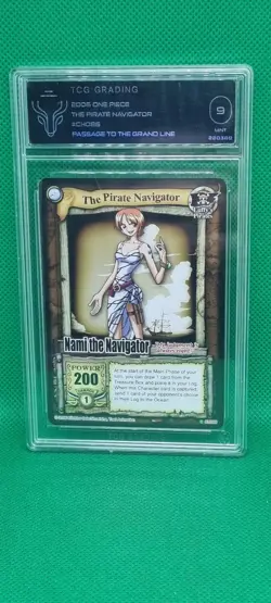 TCG 9 2006 One Piece CCG “The Pirate Navigator”, “Nami The Navigator” Card Mint - Image 1