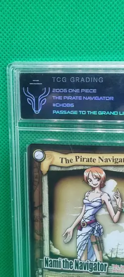 TCG 9 2006 One Piece CCG “The Pirate Navigator”, “Nami The Navigator” Card Mint - Image 3