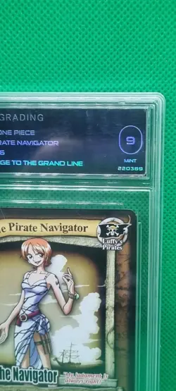 TCG 9 2006 One Piece CCG “The Pirate Navigator”, “Nami The Navigator” Card Mint - Image 4
