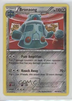 Bronzong Reverse Foil Pokemon XY BREAKthrough #96 - Image 1