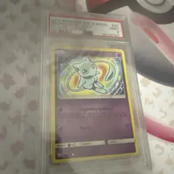 2017 POKEMON SUN & MOON SHINING LEGENDS #40 SHINING MEW-HOLO PSA 9 - Image 1