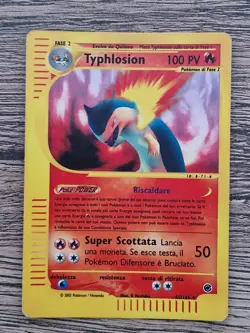 Pokemon Expedition Typhlosion Reverse Holo ITA 65/165 - Image 1