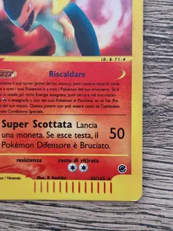 Pokemon Expedition Typhlosion Reverse Holo ITA 65/165 - Image 5