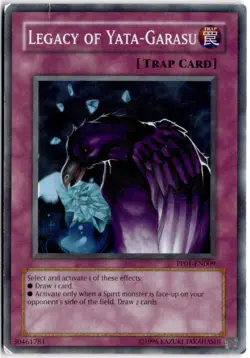 Legacy of Yata-Garasu Unlimited Super Rare PP01 PP01-EN009 HP - Image 1