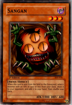 Yu-Gi-Oh! TCG Sangan Yugi Evolution SYE-018 1st Edition Common - Image 1