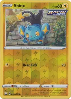 Shinx 46/163 Reverse Holo | Battle Styles | Pokemon Card - Image 1