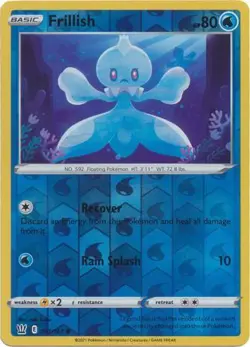 Frillish 41/163 Reverse Holo | Battle Styles | Pokemon Card - Image 1
