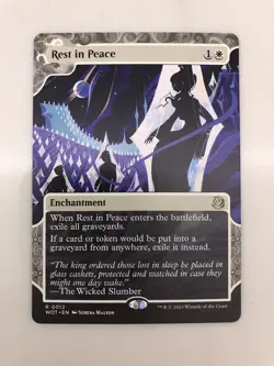 Rest in Peace Showcase MTG Magic the Gathering Card NM Near Mint Wilds WOT - Image 1