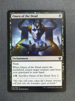 Omen of the Dead Foil - Mtg Magic Cards #3E7 - Image 1