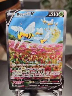 Beedrill V Alt Art 161/189 | Astral Radiance | Pokemon Card NM+ - Image 1