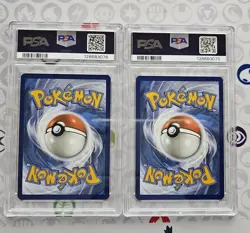 Pokemon TCG Classic Magikarp and Gyarados Sequential PSA 9 - Image 2