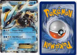 Kyurem EX 44/113 Holo Rare EX Legendary Treasures Pokemon NM - Image 3