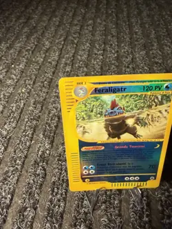 Pokemon Feraligatr 12/165 Expedition Rare Reverse Holo Unlimited Wizards ITA 💧 - Image 2
