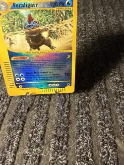 Pokemon Feraligatr 12/165 Expedition Rare Reverse Holo Unlimited Wizards ITA 💧 - Image 4