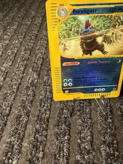 Pokemon Feraligatr 12/165 Expedition Rare Reverse Holo Unlimited Wizards ITA 💧 - Image 5