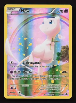 Pokemon TCG Mew XY110 Holo Black Star Promo Full Art 2016 - Image 1