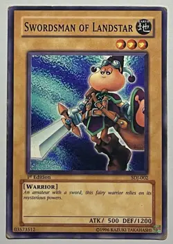 Swordsman Of Landstar SDJ-002 (MP) 1st Edition Common 2002 Yu-Gi-Oh! - Image 1