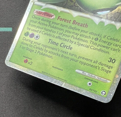 Celebi - 92/102 - Prime Holo Rare - HGSS Triumphant - Pokemon Card - Image 3