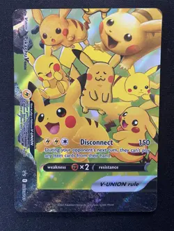 Pikachu V Union - Set of 4 - SWSH139 SWSH140 SWSH141 SWSH142 - Pokemon TCG Cards - Image 4