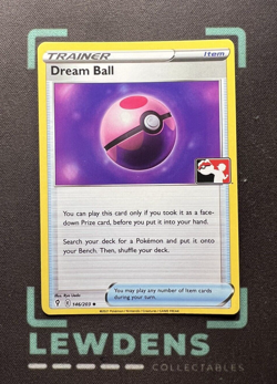Dream Ball - 146/203 - Prize Pack One Promo - Evolving Skies - Pokemon Card - Image 1