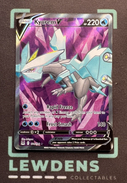 Kyurem V - 174/196 - Full Art Ultra Rare - SWSH Lost Origin - Pokemon Card - Image 1