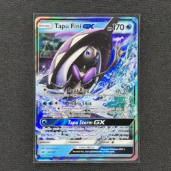 Tapu Fini GX - 39/147 - Ultra Rare - Burning Shadows - Pokemon Card - LP - Image 1