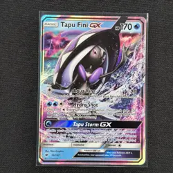 Tapu Fini GX - 39/147 - Ultra Rare - Burning Shadows - Pokemon Card - LP - Image 2