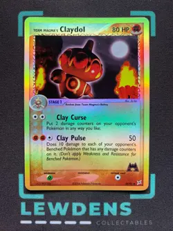 Team Magma's Claydol - 33/95 - Reverse Holo - EX Team Aqua vs Team Magma Pokemon - Image 1