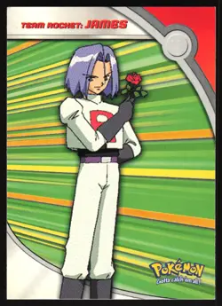 Team Rocket: James HV4 - Pokemon Topps Series 2 - TV Animation - 2000 - Image 1