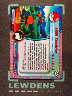 Dodrio #85 - Pokemon Topps Series 2 - Blue Logo - Image 2