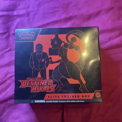 Pokemon TCG Destined Rivals ETB Elite Trainer Box - New Sealed - Image 1