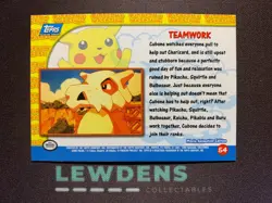 Teamwork 54 1st Print Topps Pokemon First Movie Pikachu's Vacation - Image 2