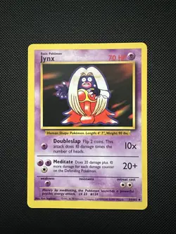 Pokemon Jynx 31/102 Base Set Non-Holo TCG - Near Mint Vintage - Image 1
