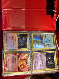 Vintage Pokemon Card Binder Collection Lot Wotc Neo E Base 2 1st Fossil Holo LP - Image 2