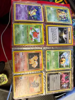 Vintage Pokemon Card Binder Collection Lot Wotc Neo E Base 2 1st Fossil Holo LP - Image 3