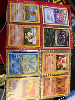 Vintage Pokemon Card Binder Collection Lot Wotc Neo E Base 2 1st Fossil Holo LP - Image 5