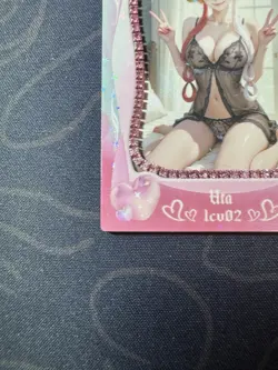 Goddess Bikini Uta Pink Diamond Thick Card Waifu Doujin One Piece Full Art - Image 5