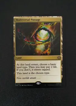 Multiversal Passage mtg Rare 0180 Magic: The Gathering Spider Man - Image 2