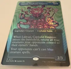 🌟 Llawan, Cephalid Empress Secret Lair Drop FOIL MTG 🌟 - Image 1