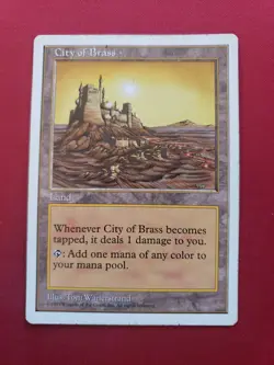 City Of Brass 5th Ed. #413 MtG - Image 1